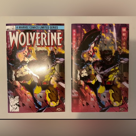 X LIVES of Wolverine # 4 Virgin , Wolverine # 1 Kevin Eastman Virgin = 4 Books - Picture 2 of 10